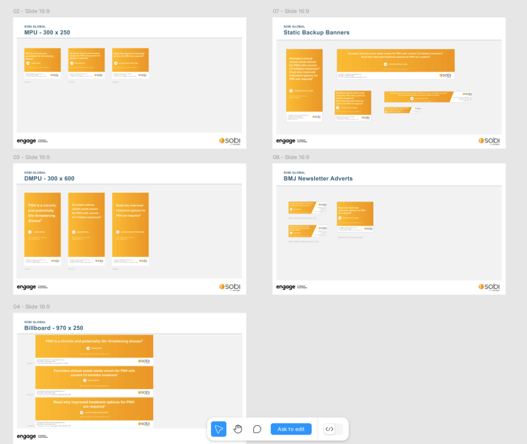 Sobi's Banner Campaign